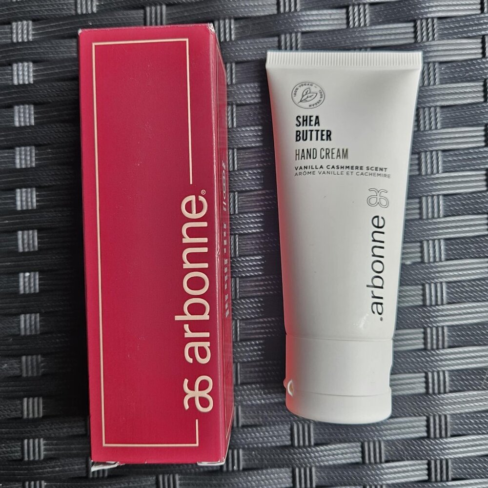 💥$5 ADD ON - NWT Arbonne Vanilla Cashmere Scented Shea Butter Hand Cream | 57ml